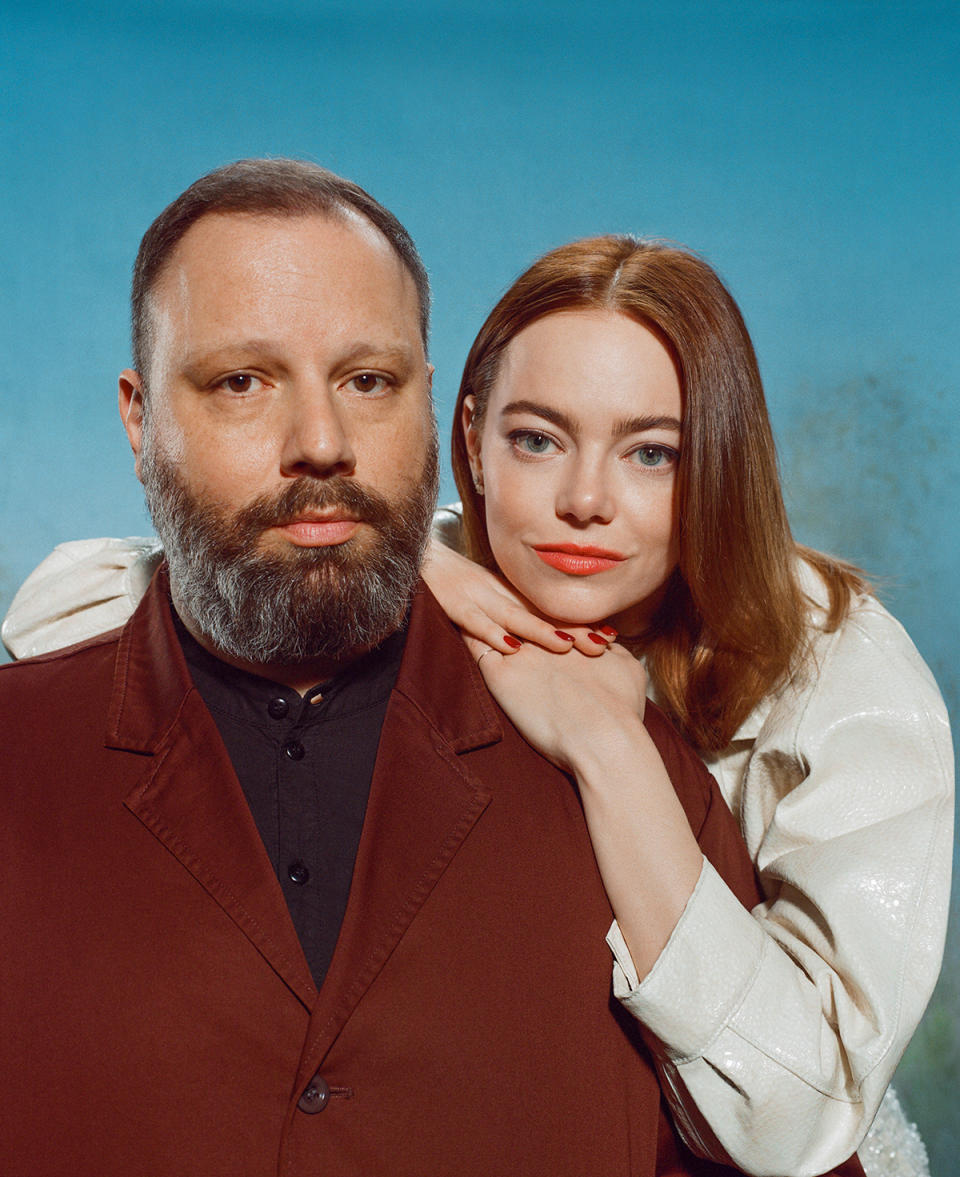 Emma Stone and Yorgos Lanthimos Poor Things Variety Cover Story