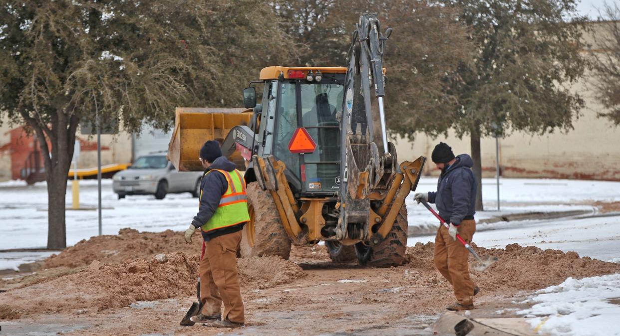 A new study will determine where lead and copper water lines underlie older parts of San Angelo. Credit: Standard-Times Staff