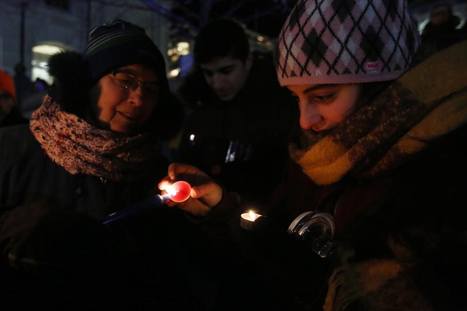 Quebec City mosque shooting vigils