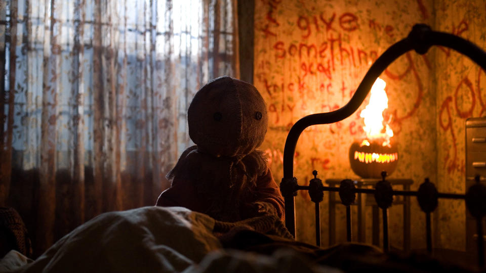 ‘Trick ‘R Treat’s spirit of Halloween, Sam (credit: Warner Bros)