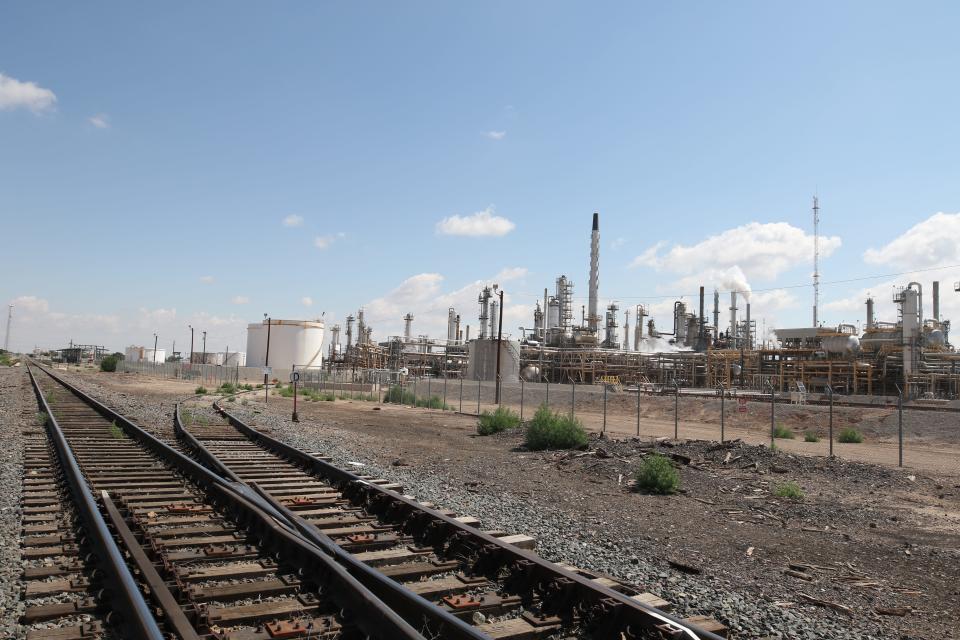 The Navajo Refinery is pictured June 1, 2023 in Artesia.