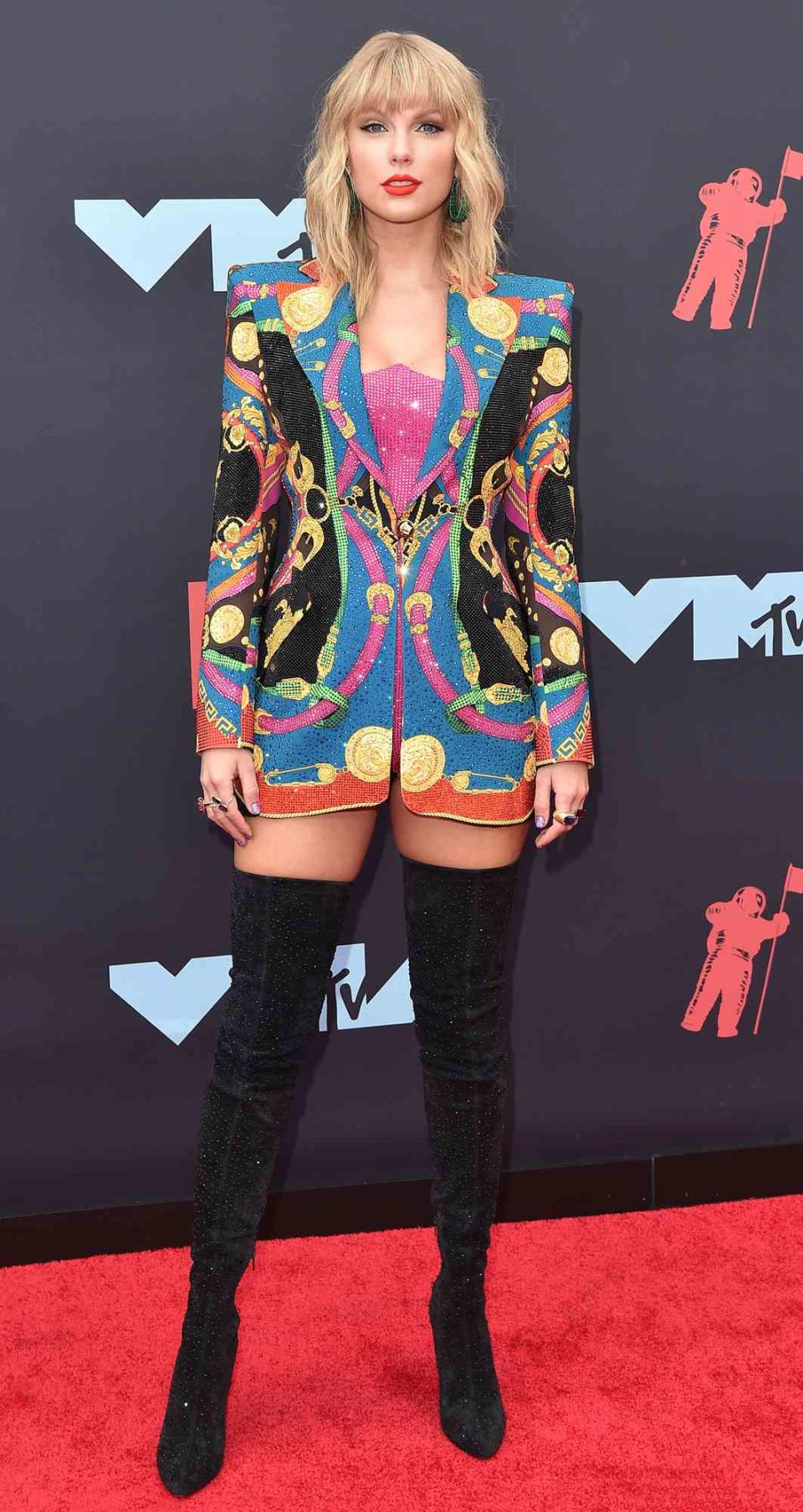 Taylor Swift attends the 2019 MTV Video Music Awards at Prudential Center on August 26, 2019 in Newark, New Jersey