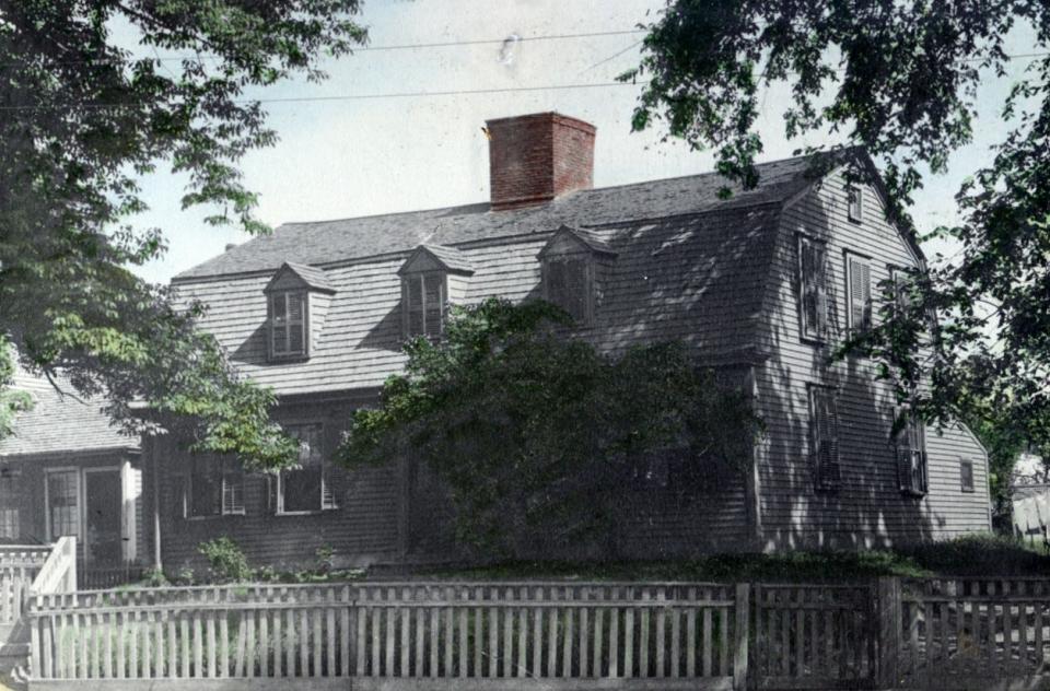 The Trefethen-Redfern house, pictured in this undated image, was a Dutch Colonial Revival style home that once stood at 60 High St.