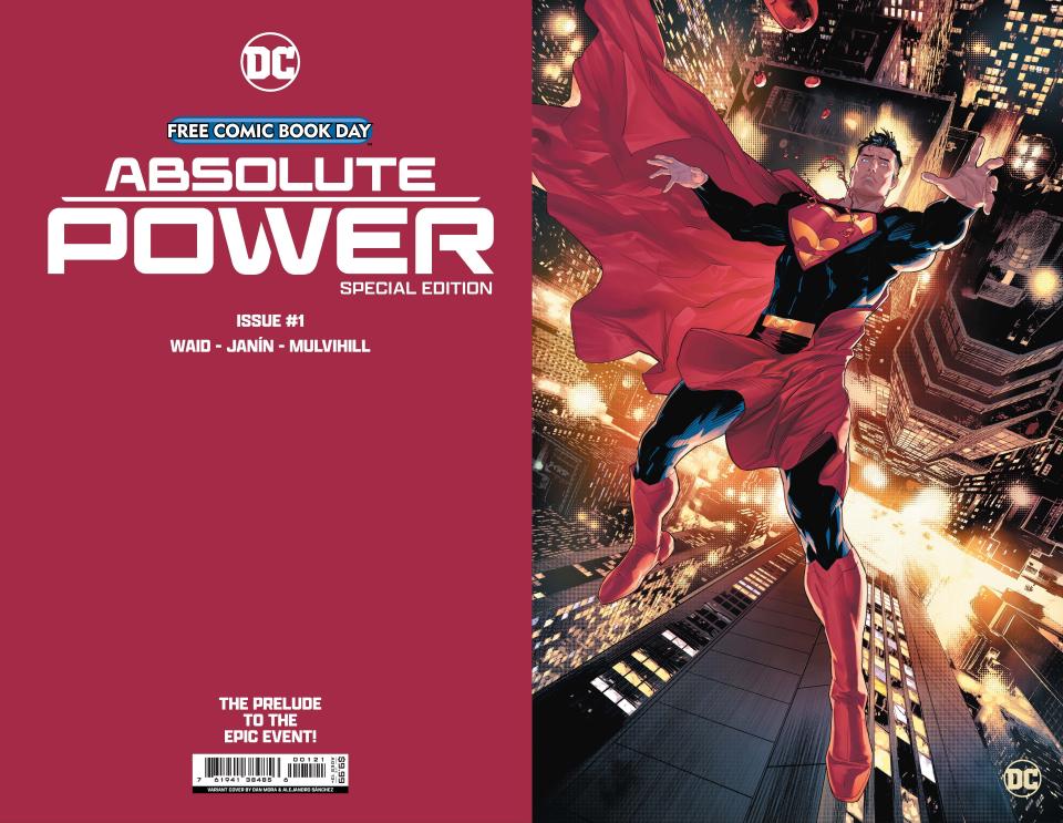 Art from Absolute Power Free Comic Book Day Special Edition