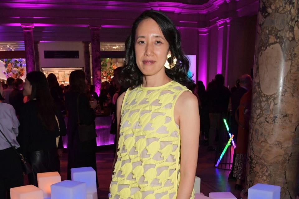 V&A's Hallyu! The Korean Wave - Private View: Rosalie Kim, Exhibition Lead Curator of ‘Hallyu! The Korean Wave’, attends the private view of the V&A’s ‘Hallyu! The Korean Wave’ on September 21, 2022 in London, England. (Dave Benett)