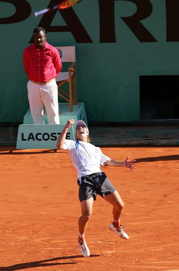 El momento exacto en el que Gaudio gana Roland Garros y lanza la raqueta: la pieza tendría un recorrido increíble