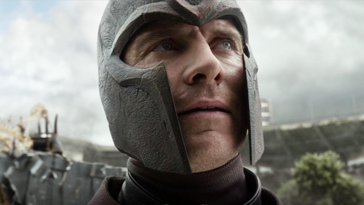  Michael Fassbender as Magneto. 