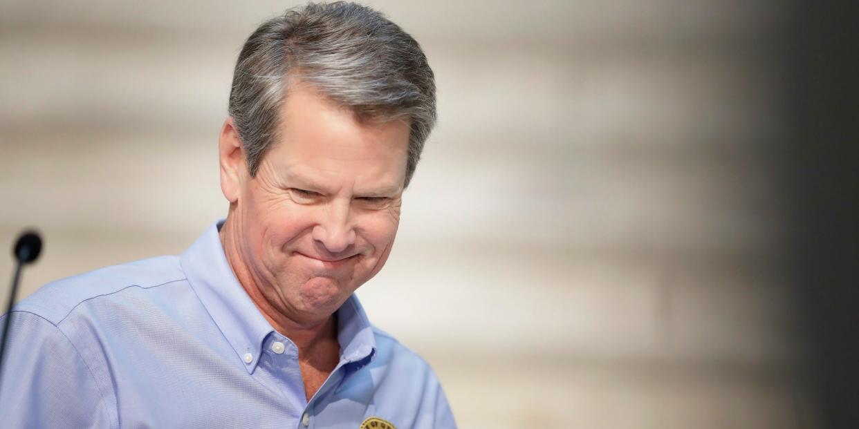 Georgia gov brian kemp