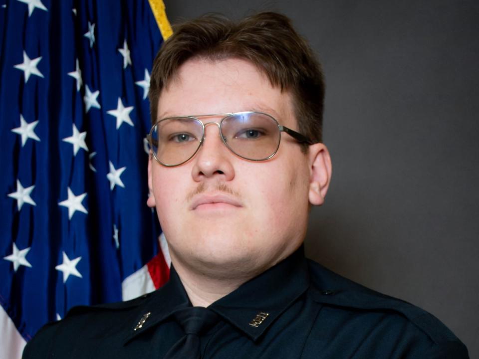 Preston Hemphill was terminated from the Memphis Police Department on Friday, February 3, 2023 in connection with the investigation into the death of Tire Nichols, a black motorist who died after a violent arrest during a traffic stop.  (Memphis Police Department)