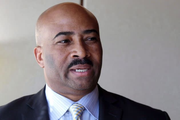 Don Meredith is seen in his Toronto lawyer's office in downtown Toronto on March 16, 2017.