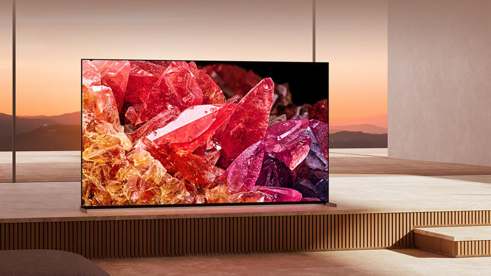 Sony Bravia X95K Mini LED TV in living room