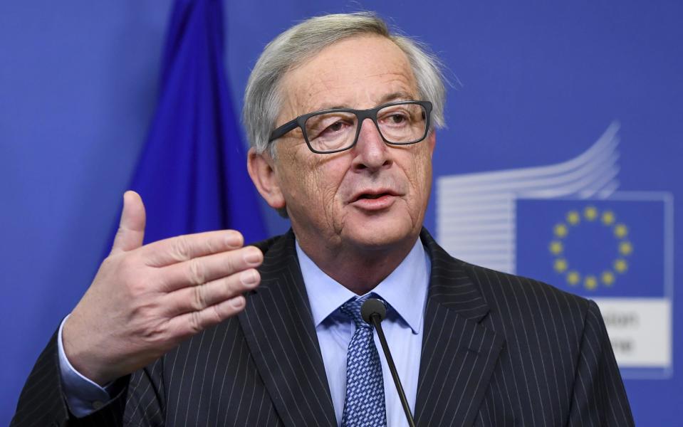 Jean Claude-Juncker's blueprint for Europe: EU could give up dream of political union and be 'nothing but the single market'