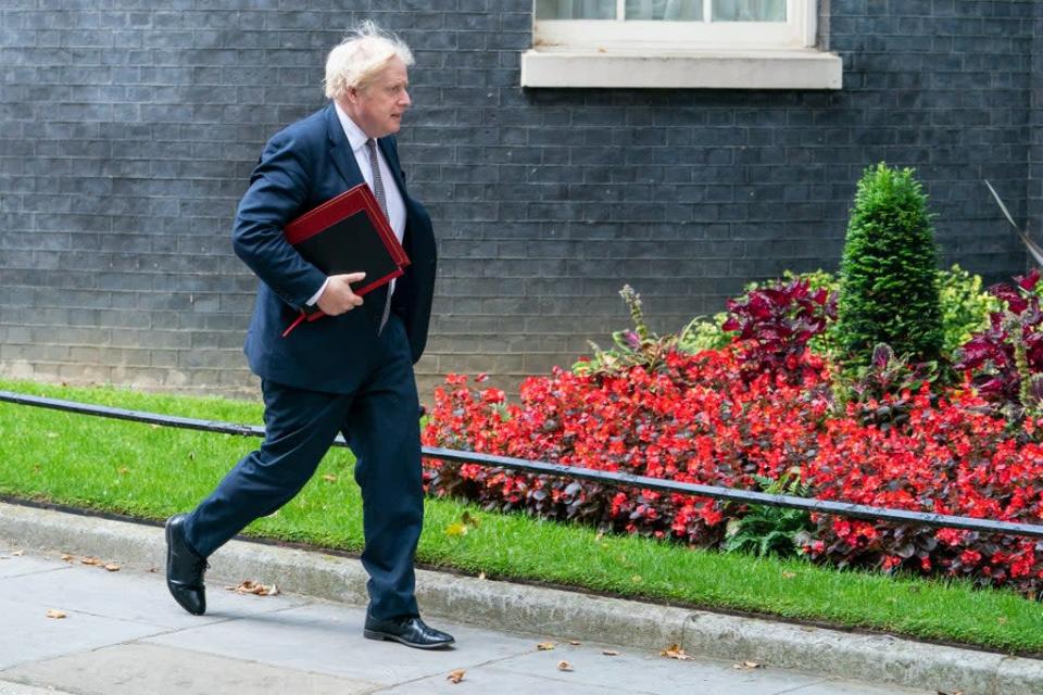 Prime Minister Boris Johnson leaving 10 Downing Street (Dominic Lipinski/PA) (PA Wire)