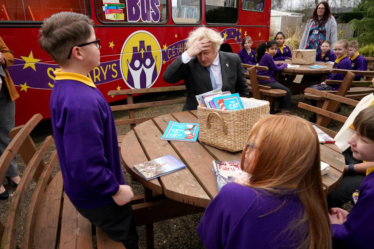 <p>Boris Johnson has hailed the return of pupils – but many schools in struggling areas will lose huge sums</p> (PA)