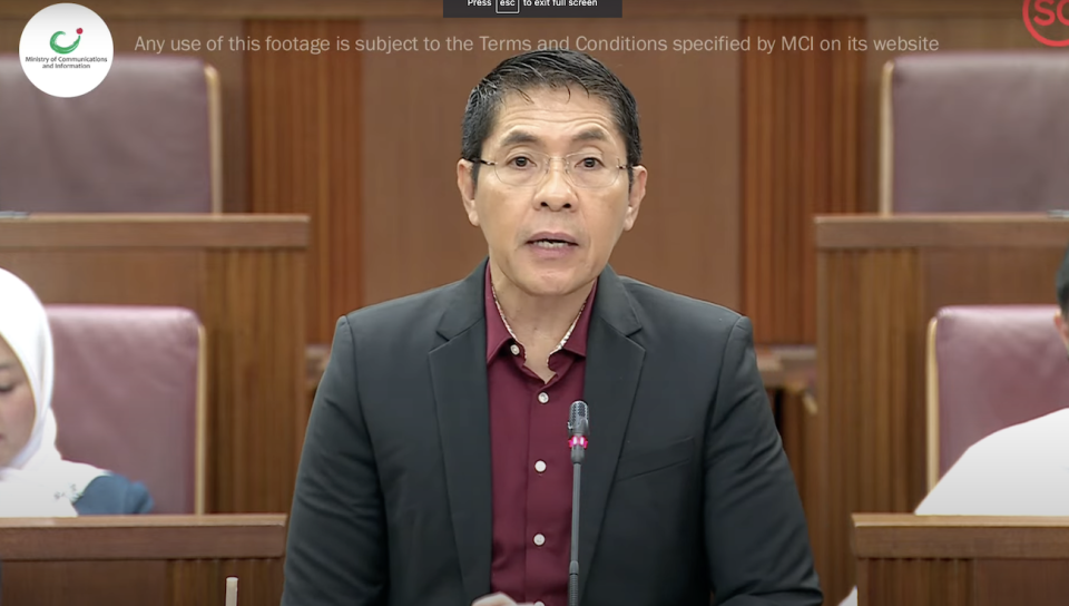 Second Minister for Education Dr Maliki Osman during the MOE COS on Monday (4 March). 