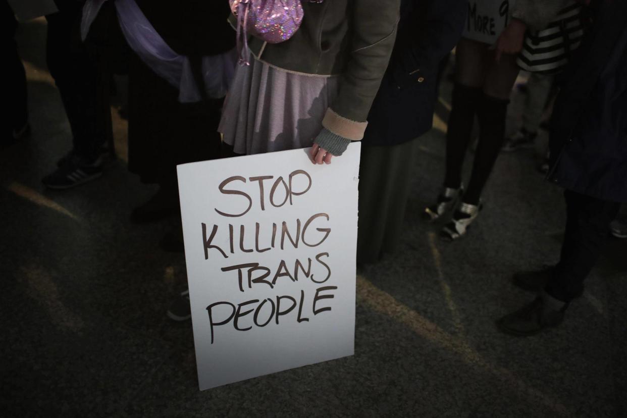 More murders of trans people have been recorded this year than ever before: Getty