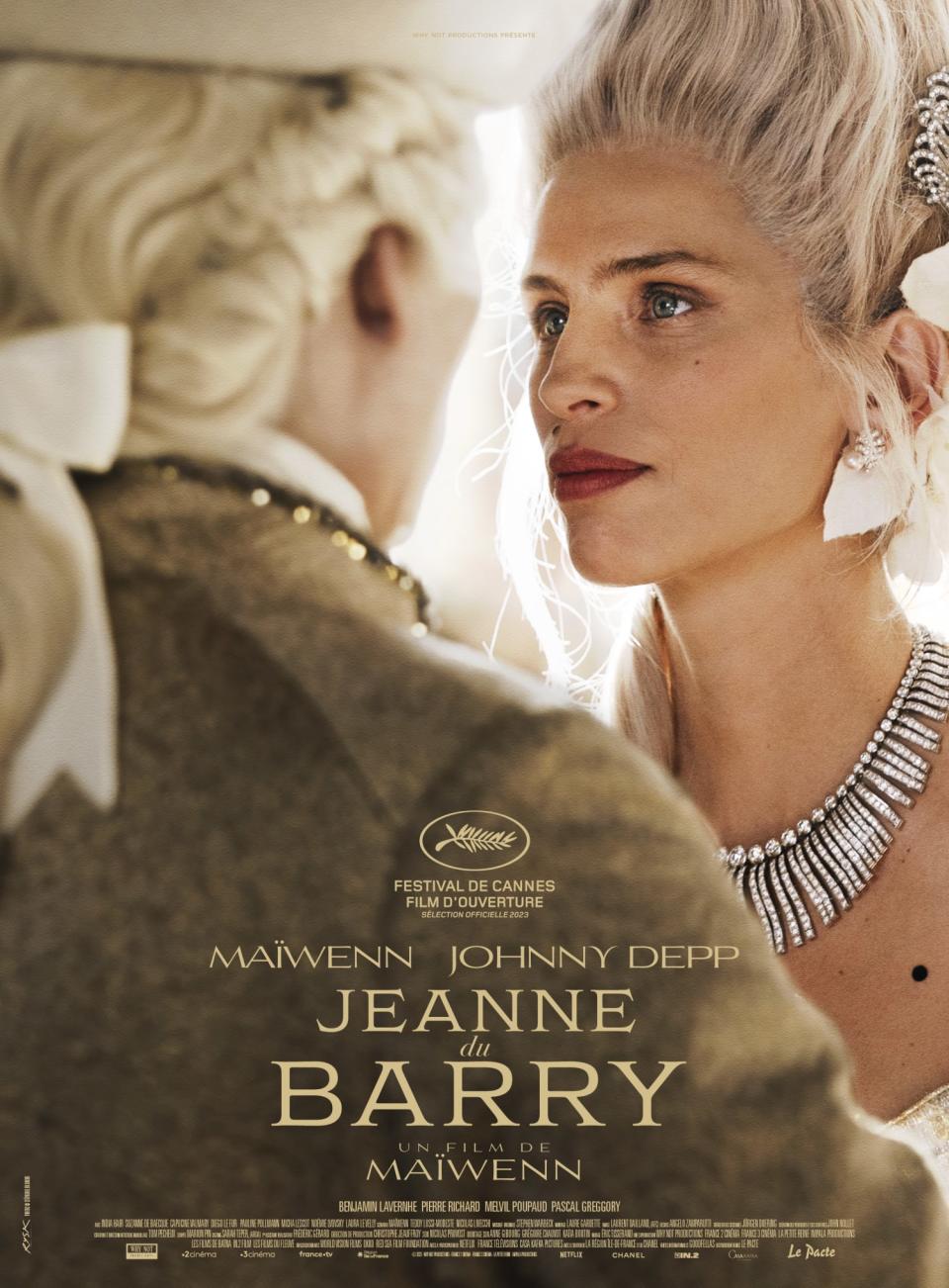 The poster for "Jeanne du Barry"