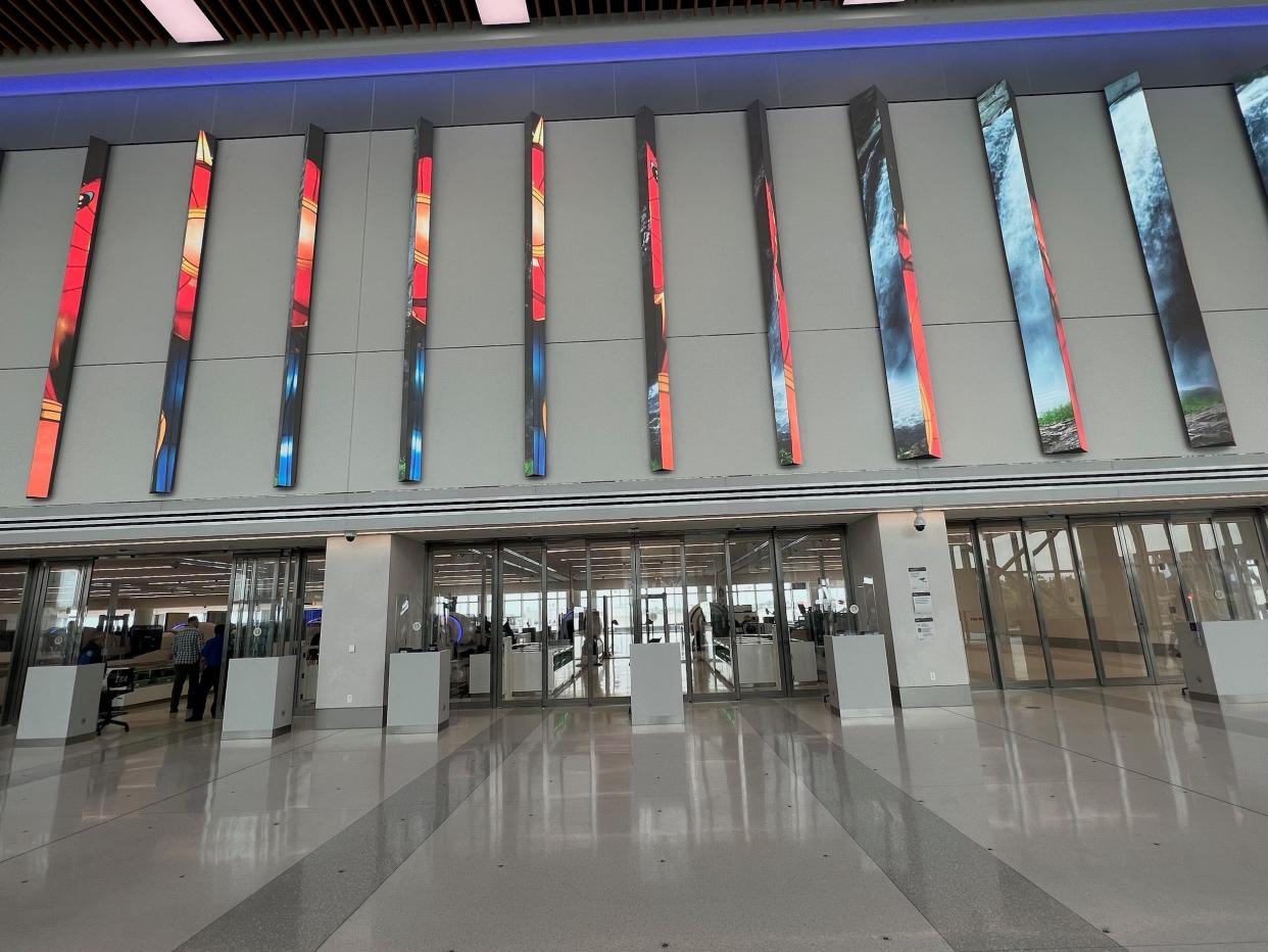 Delta Air Lines' new Terminal C at LaGuardia Airport.