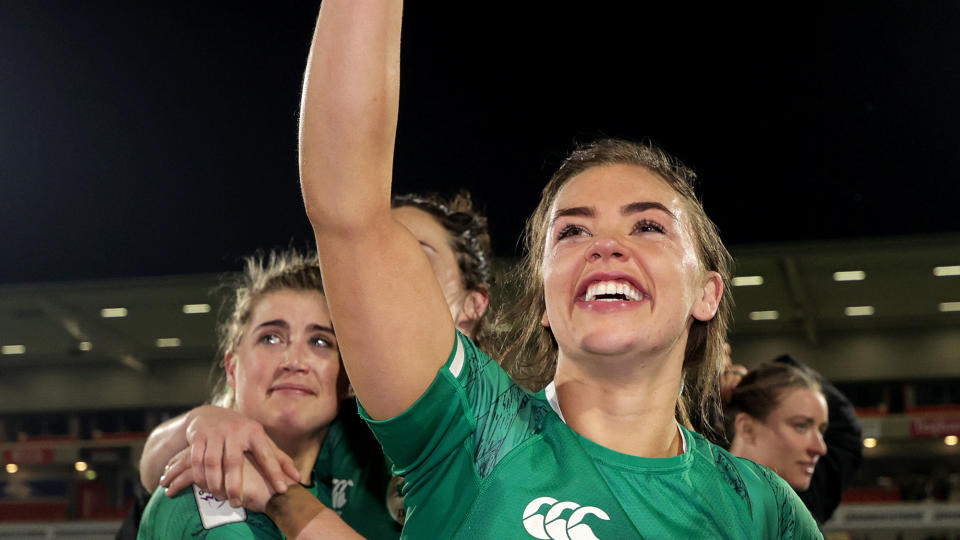 Maeve Og O'Leary is hoping to play a key role in Ireland's 2023 TikTok Women's Six Nations campaign