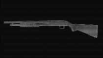 Graphic depicting a Mossberg shotgun. (AP Illustration/Peter Hamlin)