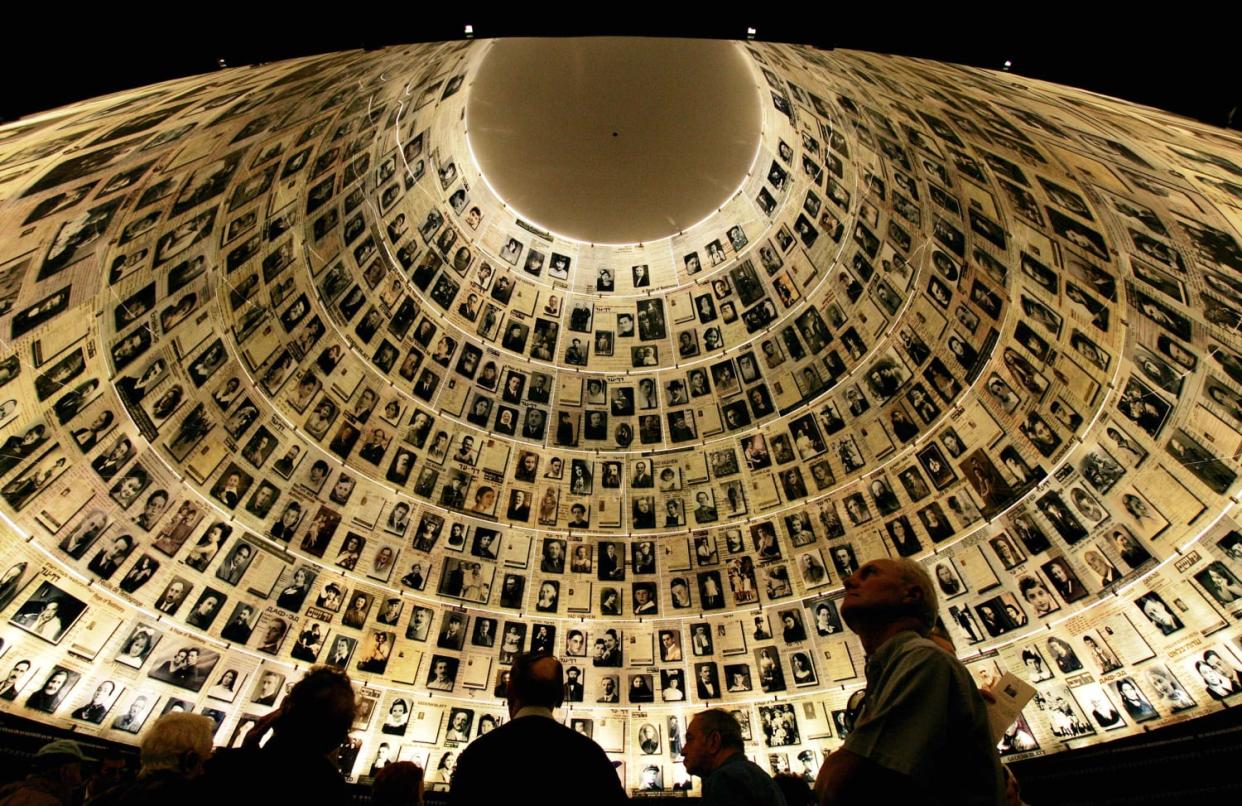 IMAGE: Yad Vashem Memorial (Emilio Morenatti / AP)