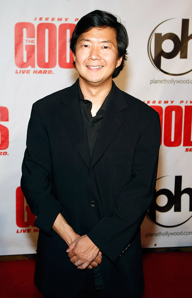 <a href="http://movies.yahoo.com/movie/contributor/1809737459" data-ylk="slk:Ken Jeong;elm:context_link;itc:0;sec:content-canvas" class="link ">Ken Jeong</a> at the Las Vegas premiere of <a href="http://movies.yahoo.com/movie/1809962092/info" data-ylk="slk:The Goods: Live Hard, Sell Hard;elm:context_link;itc:0;sec:content-canvas" class="link ">The Goods: Live Hard, Sell Hard</a> - 08/12/2009