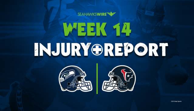 Seahawks Week 14 injury report: 10 players DNP on Wednesday