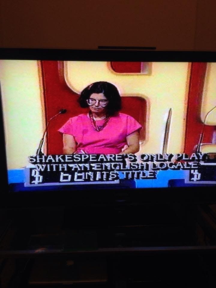 Nancy Chiller Janow on "Jeopardy!" in 1989