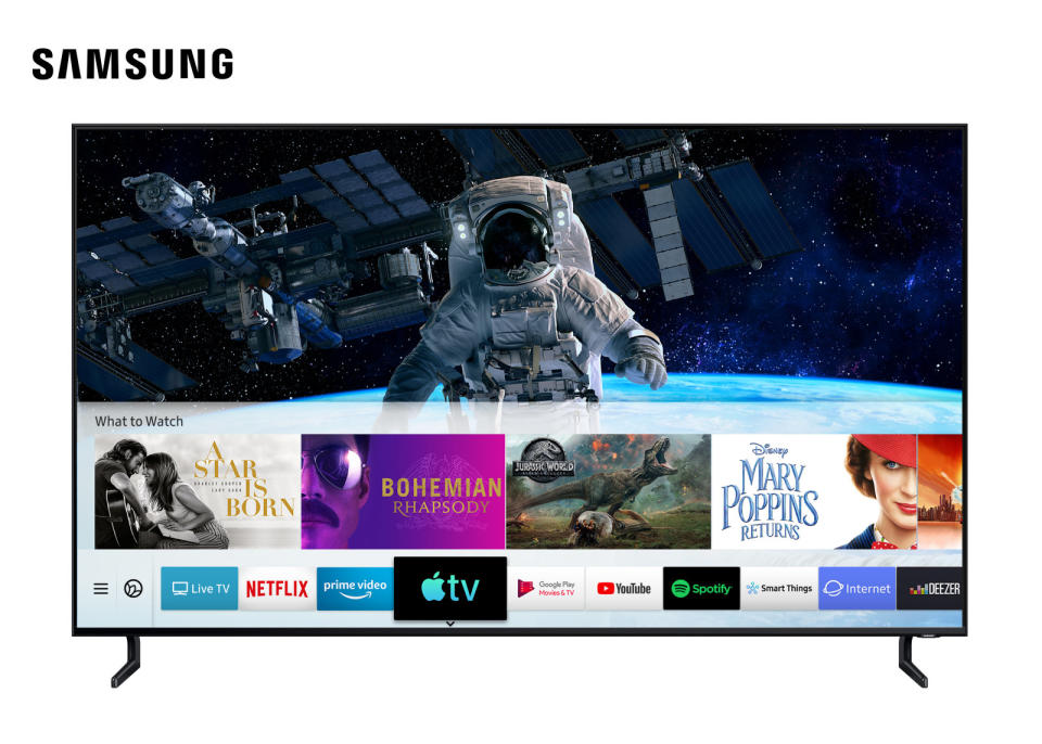 The redesign of the Apple TV app goes live today, and Samsung is claiming itsspot as the first TV manufacturer to support it