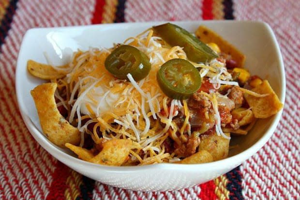 <p><a href="https://www.recipegirl.com/taco-soup/" rel="nofollow noopener" target="_blank" data-ylk="slk:Recipe Girl;elm:context_link;itc:0;sec:content-canvas" class="link ">Recipe Girl</a></p>