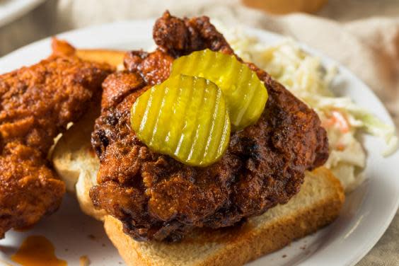 Nashville’s hot chicken is no friend to your guts (Getty Images/iStockphoto)