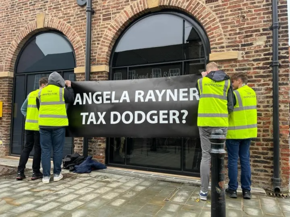 “Angela  Rayner: tax dodger?” (Supplied)