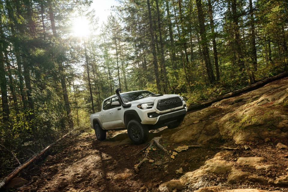 <p>Every one of the six distinct models, including the TRD Sport and the TRD Off-Road, have fresh faces that include either updated grille designs, new LED headlights with dazzling daytime running lights, or a combination of both.</p>