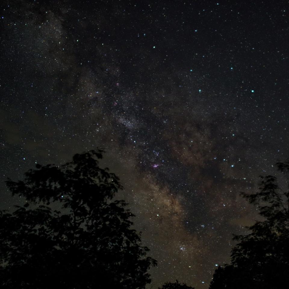 milky way in mark twain national forest