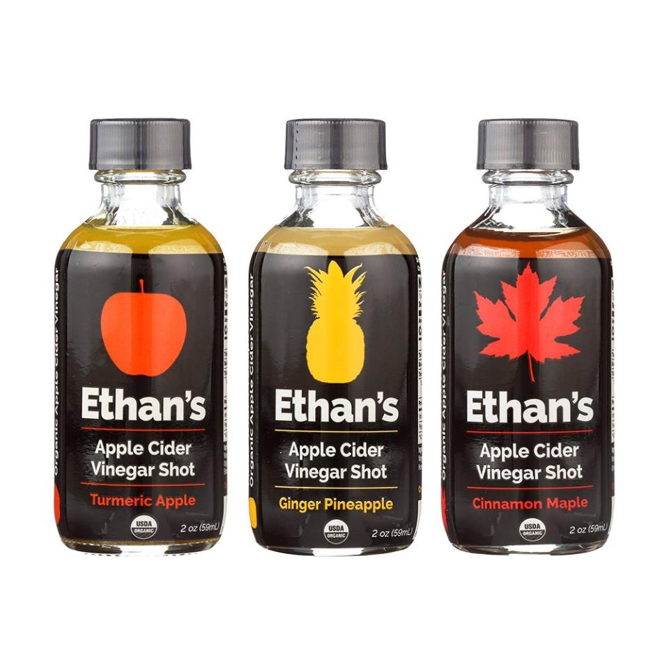 5) Ethan's Apple Cider Vinegar Shots Mixed Case (12-Pack)