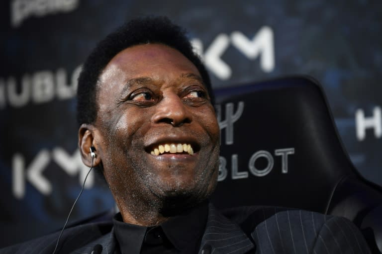 El exfutbolista brasileño Pelé, el 2 de abril de 2019 en París (Franck Fife)