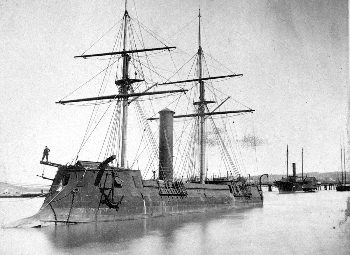 The Confederacy’s last ironclad was Japan’s first