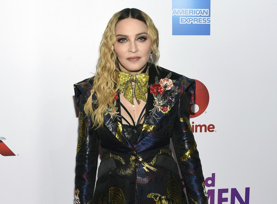 Madonna attends the Billboard Women in Music honors in 2016.&nbsp; (Photo: Evan Agostini/Invision/AP)