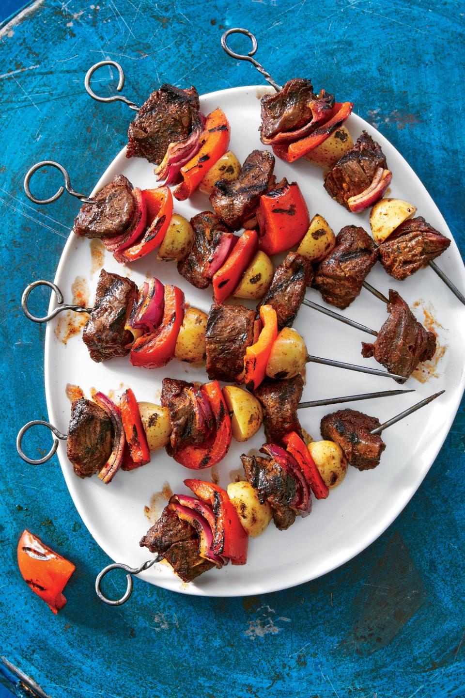 Steak-and-Potato Kebabs