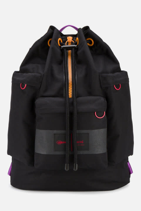 <p>A dangerously cool collaboration, the four-piece collection has two backpacks and two bum bags, which shows you the power of the fanny pack right now. But the best of the four is this rucky. <br></p><p><a rel="nofollow noopener" href="https://www.eastpak.com/uk-en/" target="_blank" data-ylk="slk:From £125;elm:context_link;itc:0;sec:content-canvas" class="link ">From £125</a></p>