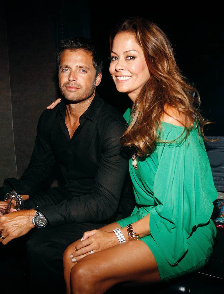 After having two children together, "Dancing With the Stars'" Brooke Burke and "Baywatch" hunk David Charvet tied the knot in St. Bart's on August 12. Besides the happy couple's little ones Rain and Shaya, the Charvet clan also includes Brooke's two daughters from a previous marriage, Neriah and Sierra. Now that's a full house!