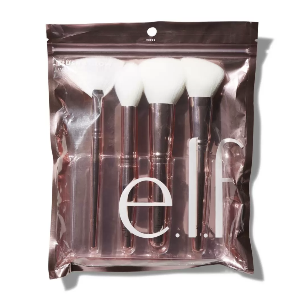 <p><strong>c & f cosmetics</strong></p><p>elfcosmetics.com</p><p><strong>$14.00</strong></p><p>Your beauty-obsessed friend will have every brush they need in this adorable rose gold set.</p>