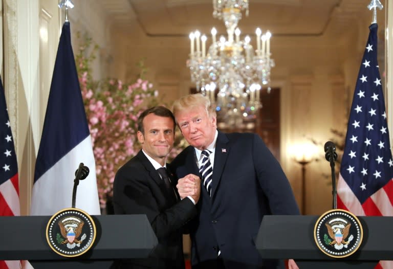 French President Emmanuel Macron probably enjoys a warmer relationship with US President Donald Trump than any other world leader