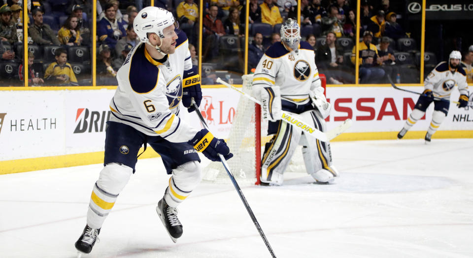 Cody Franson seems to be a pretty strong candidate to stick with the Chicago Blackhawks. (AP Photo/Mark Humphrey)