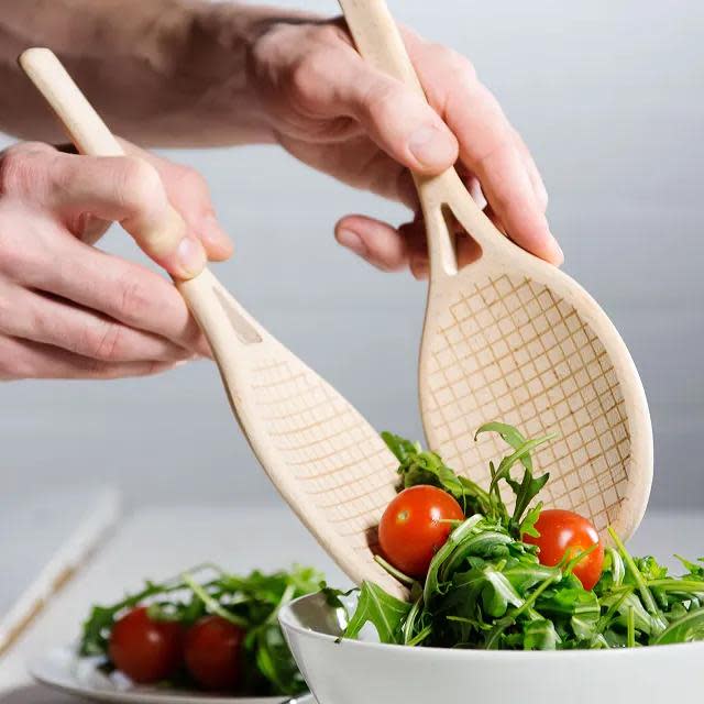 <p><a href="https://go.redirectingat.com?id=74968X1596630&url=https%3A%2F%2Fwww.uncommongoods.com%2Fproduct%2Fyour-serve-tennis-racquet-salad-servers&sref=https%3A%2F%2Fwww.goodhousekeeping.com%2Fholidays%2Fgift-ideas%2Fg46468808%2Ftennis-gifts%2F" rel="nofollow noopener" target="_blank" data-ylk="slk:Shop Now;elm:context_link;itc:0;sec:content-canvas" class="link ">Shop Now</a></p><p>Tennis Racquet Salad Servers</p><p>uncommongoods.com</p><p>$20.00</p><span class="copyright">Uncommon Goods</span>