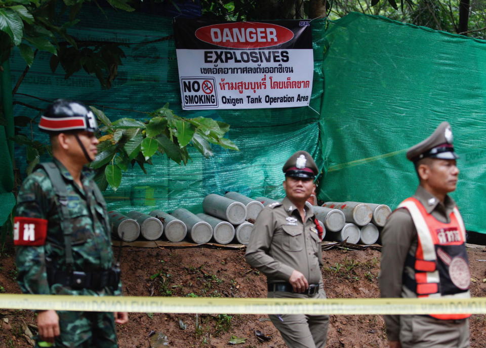 #FOTOS: Así se vivió el rescate de los niños atrapados en una cueva de Tailandia