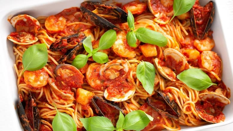 seafood pasta