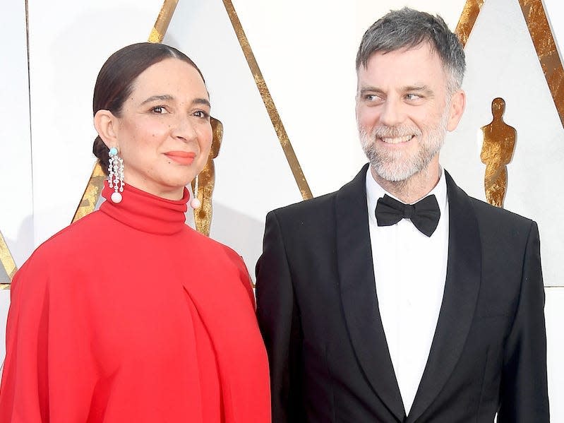 Maya Rudolph and Paul Thomas Anderson