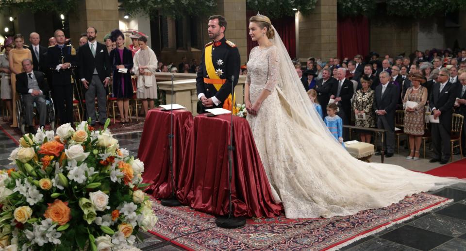 Wedding of Prince Guillaume Of Luxembourg and Princess Stephanie of Luxembourg