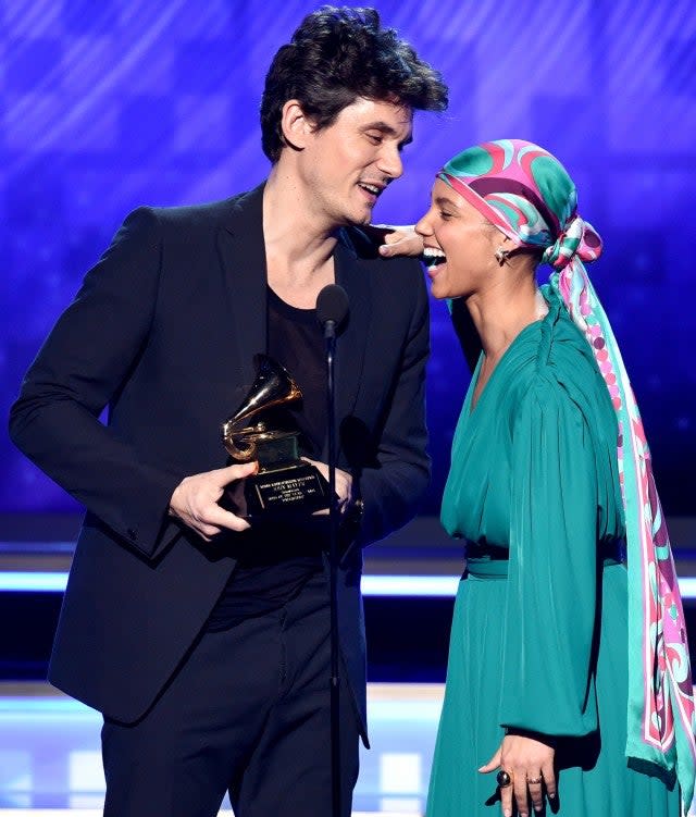 John Mayer and Alicia Keys